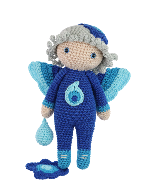 Water Elf Wes crochet pattern by Zabbez